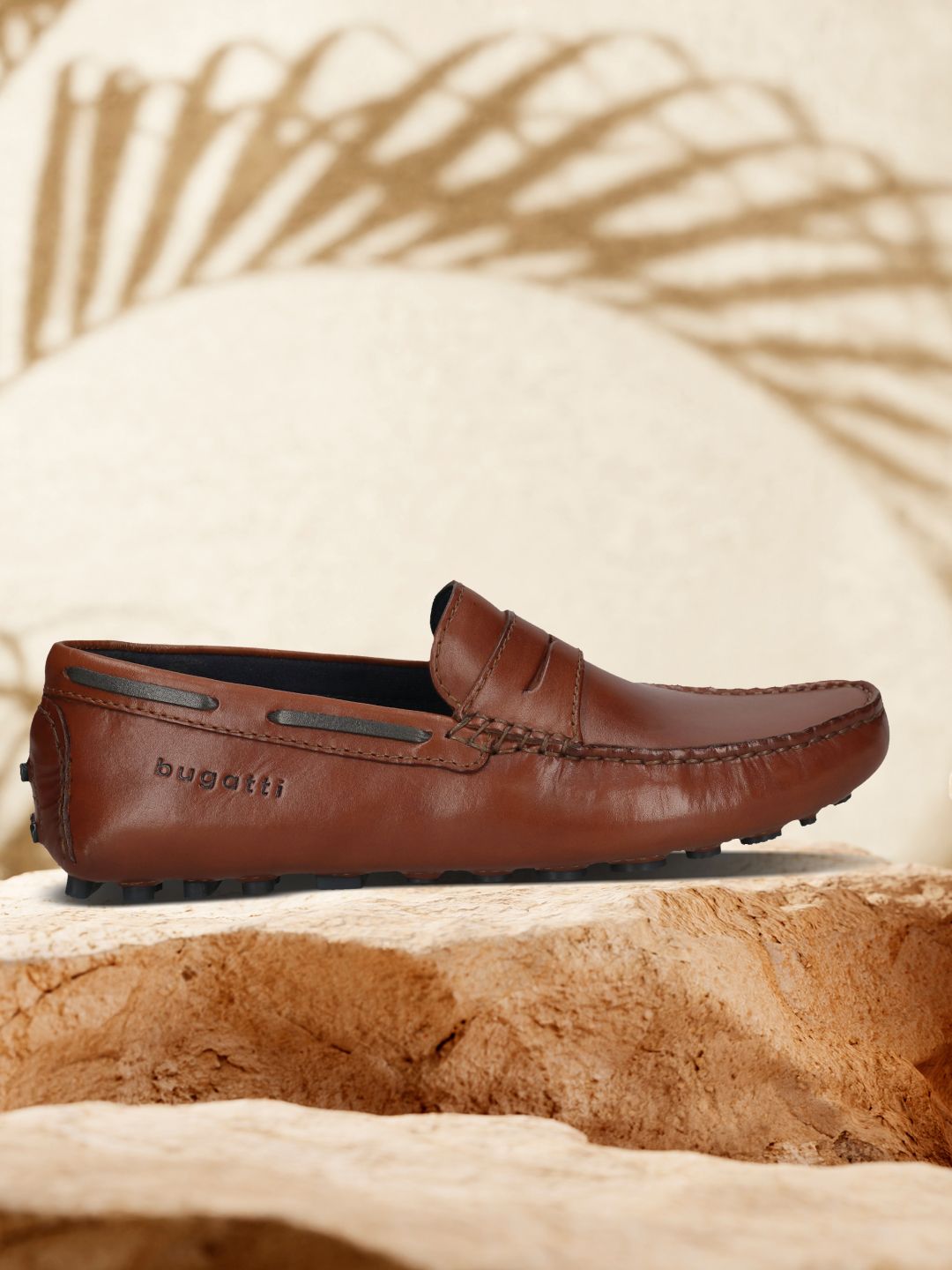 Bugatti Men Manfield Leather Round Toe Loafers-picture-19