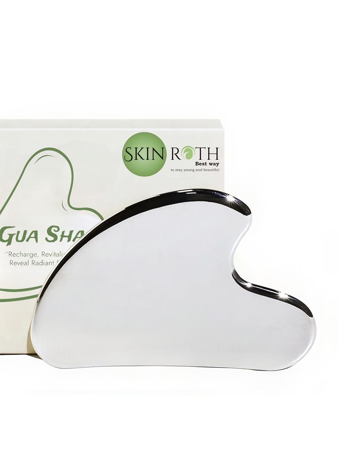 SKINROTH Stainless Steel Gua Sha Premium Facial & Body Massage Tool-picture-24
