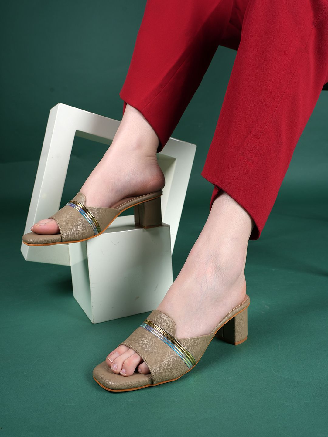 DressBerry Women Open Toe Block Sandals-picture-26