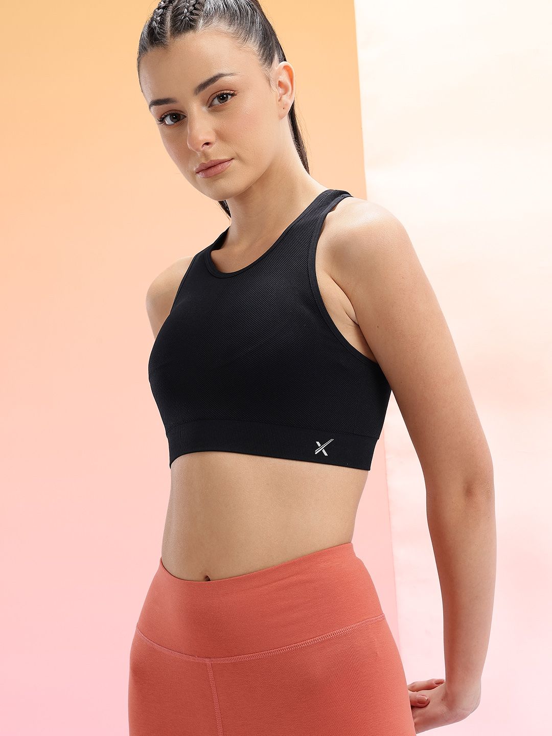 HRX by Hrithik Roshan Full Coverage Lightly Padded Rapid-Dry Workout Bra-picture-28