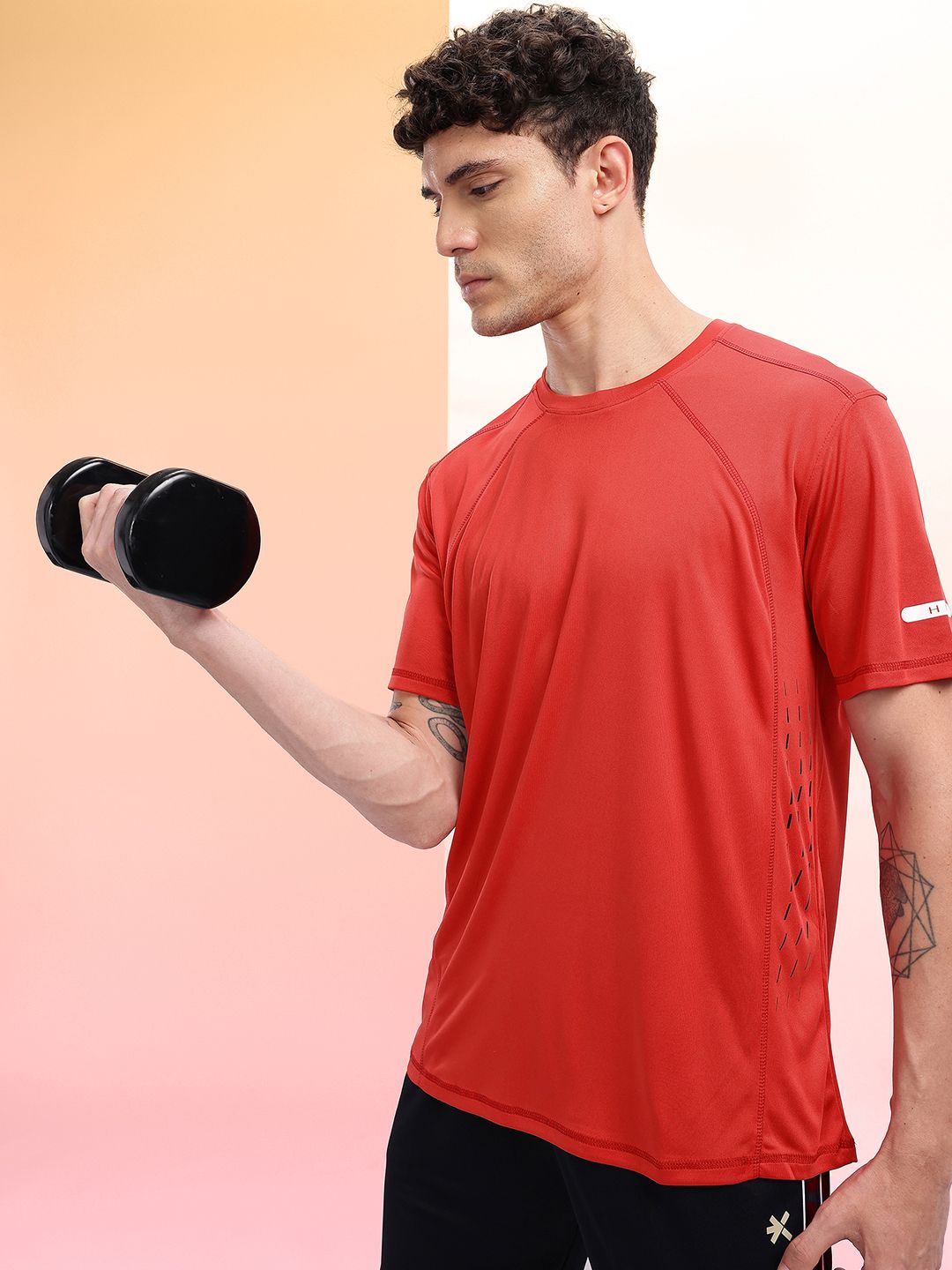 HRX by Hrithik Roshan Rapid-Dry Training T-shirt-picture-41