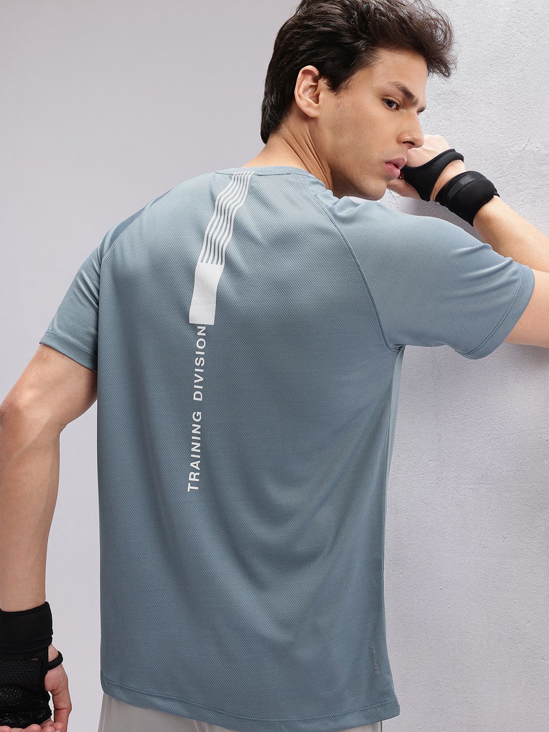 HRX by Hrithik Roshan Men Typography Printed Rapid-Dry Training T-shirt-picture-17