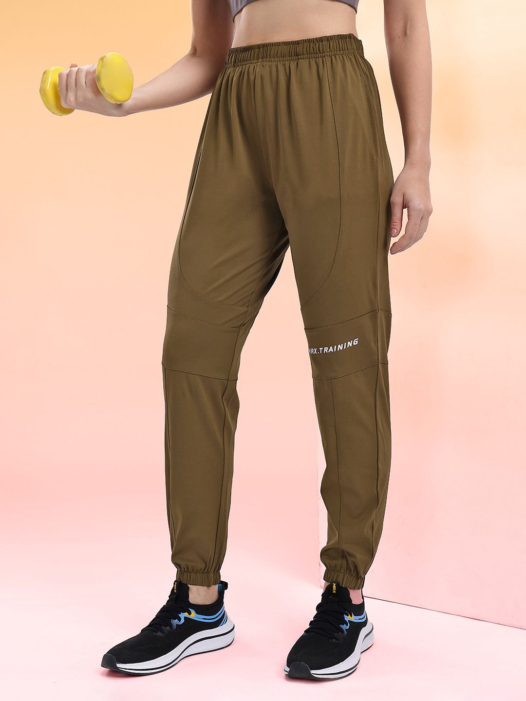 HRX by Hrithik Roshan Women Printed Mid-Rise Rapid-Dry Training Joggers-picture-19