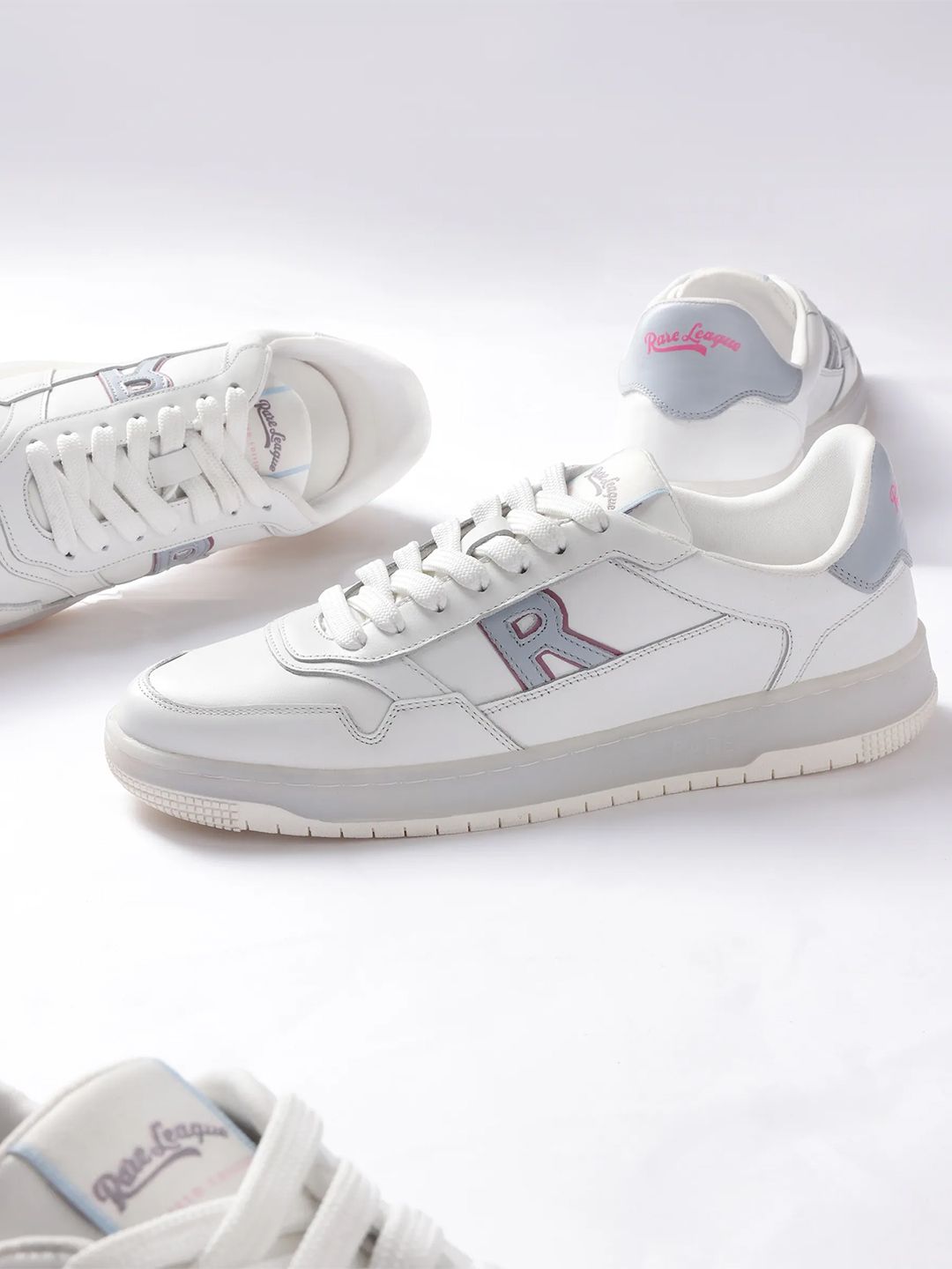 RARE RABBIT Men Leor Printed Leather Sneakers-picture-11