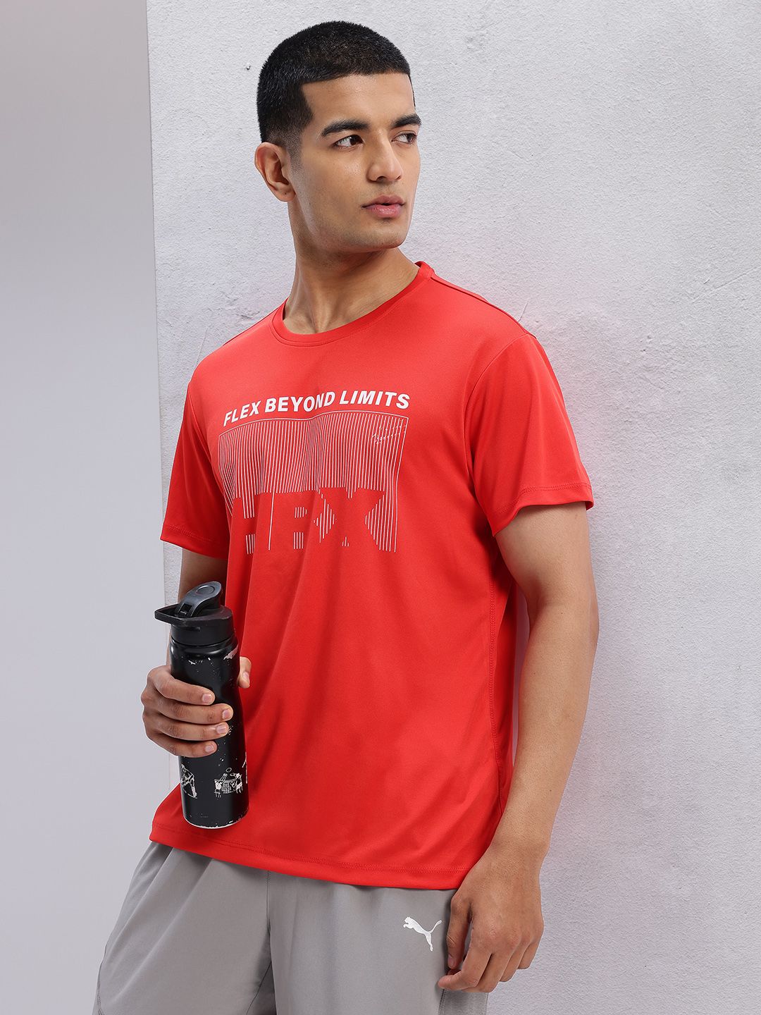 HRX by Hrithik Roshan Men Printed Rapid-Dry Training T-shirt-picture-38