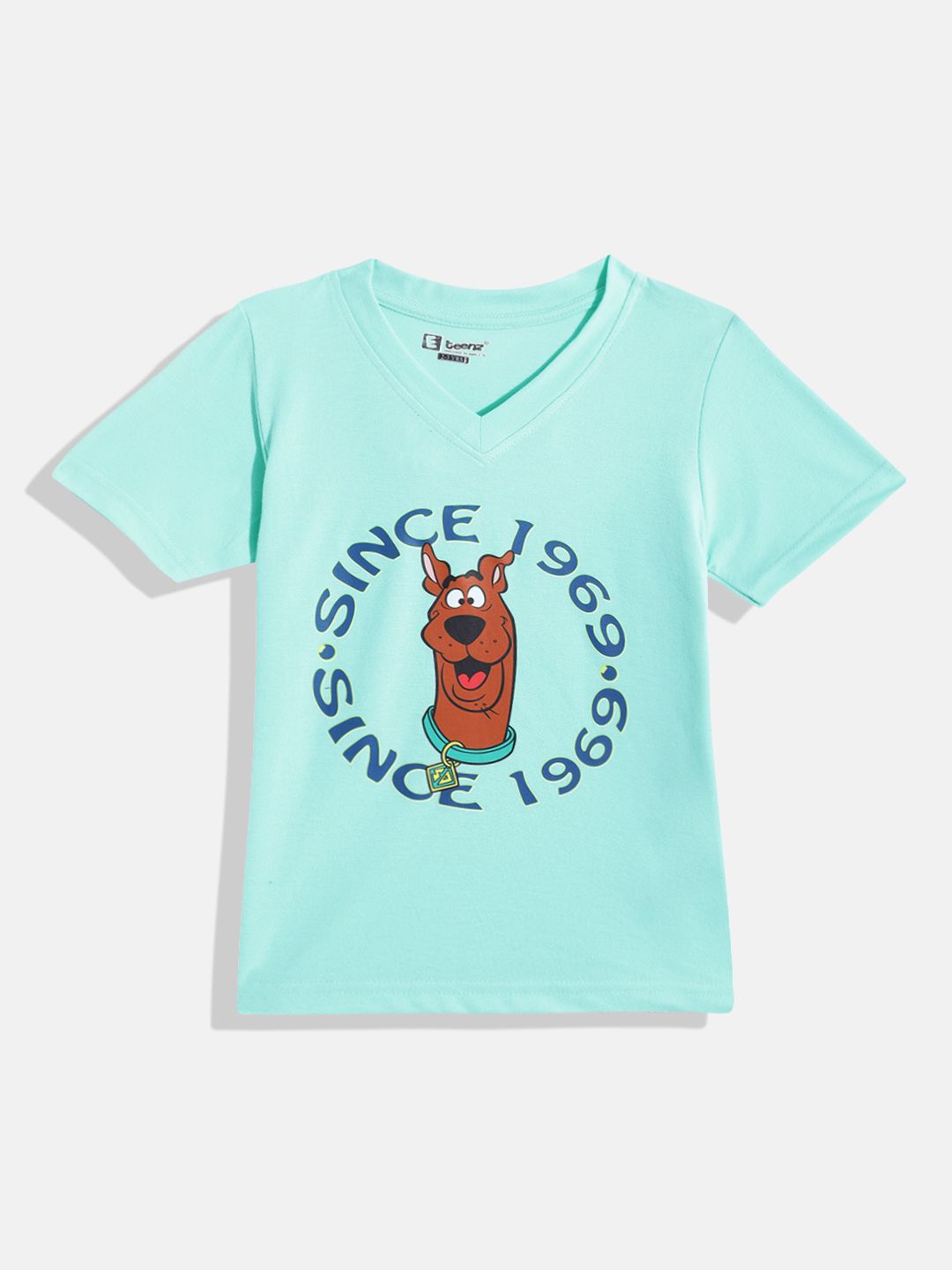 Eteenz Kids Boys Scooby Doo Printed V-Neck T-Shirt-picture-19