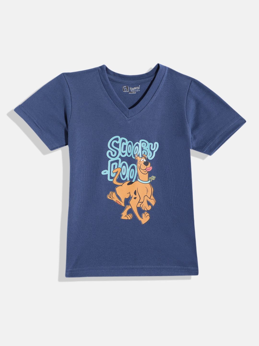Eteenz Kids Boys Scooby Doo Printed V-Neck T-Shirt-picture-17