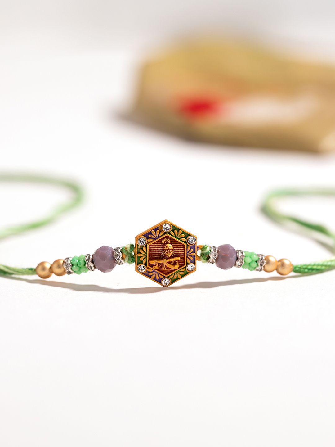 Voylla Elegant Lord Krishna Thread Rakhi-picture-42