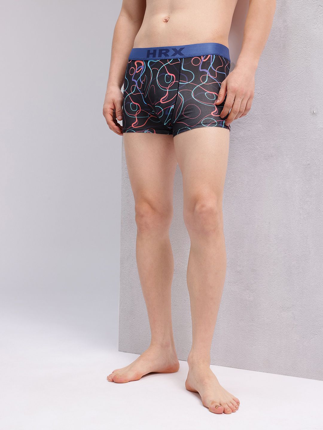 HRX by Hrithik Roshan Men Printed IntelliSoft Air Max Trunks-picture-15