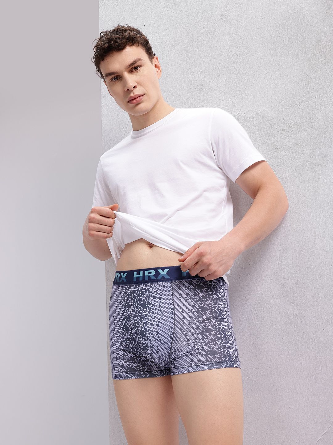 HRX by Hrithik Roshan Men Printed IntelliSoft Air Max Trunks-picture-31