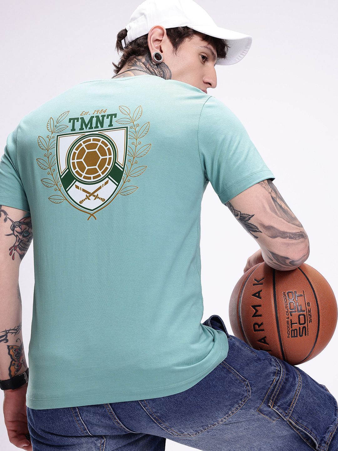 Kook N Keech Mutant Ninja Turtles Graphic Printed Pure Cotton T-shirt-picture-12