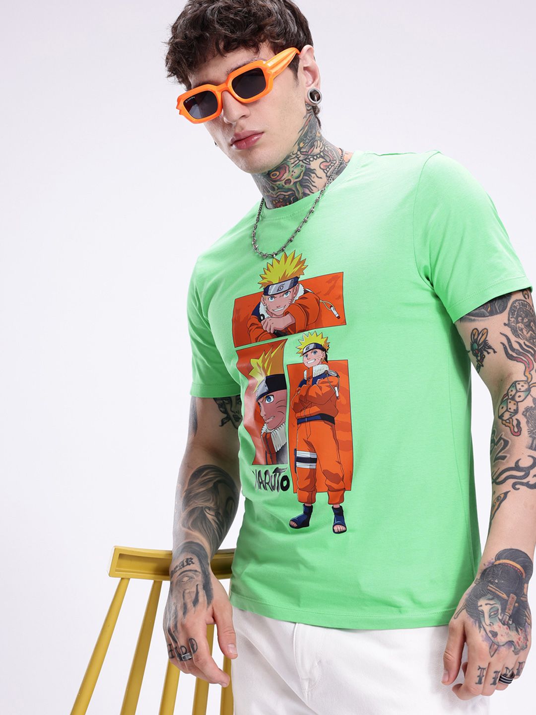 Kook N Keech Naruto Printed Pure Cotton T-shirt-picture-27