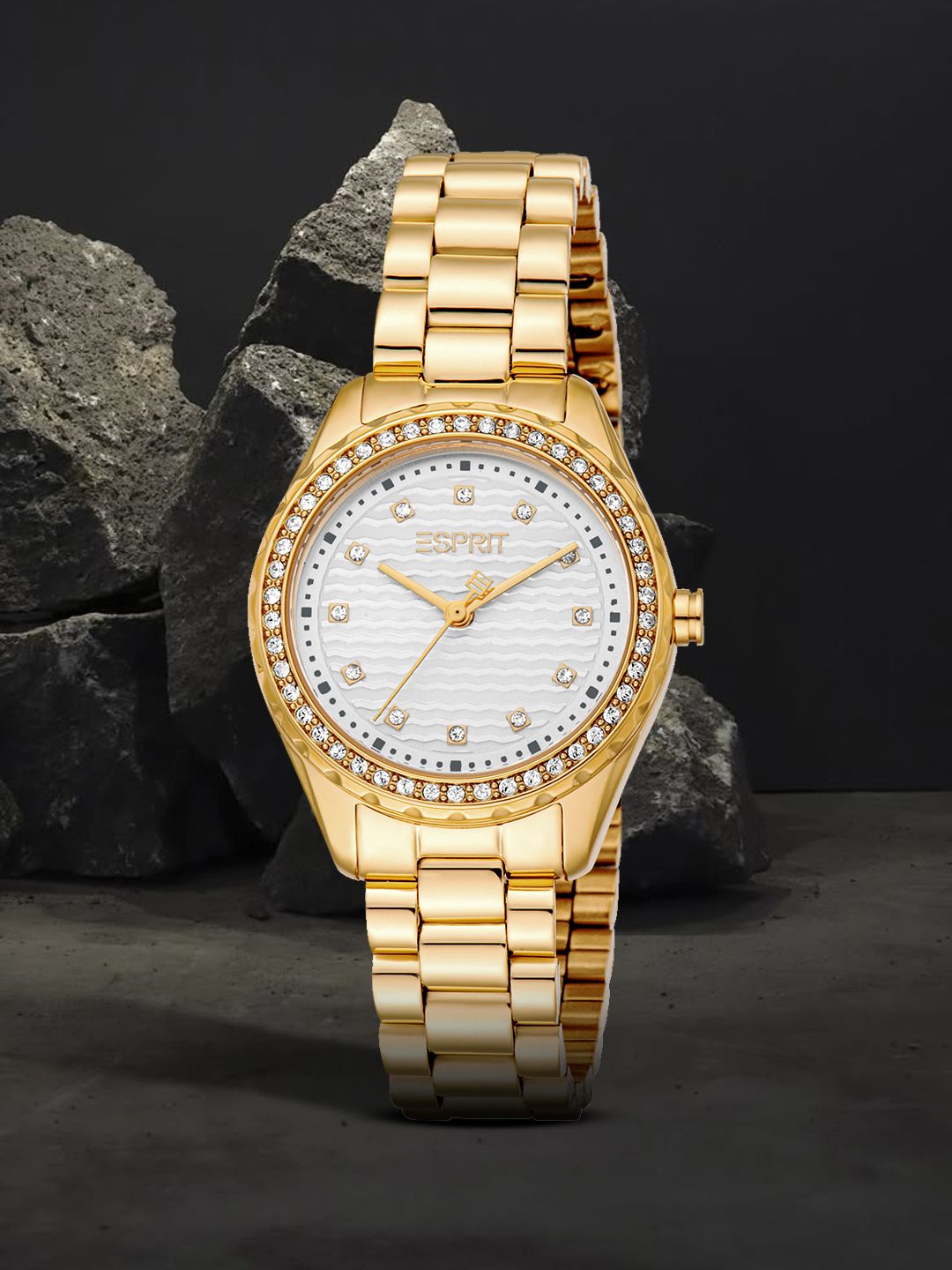 ESPRIT Women Embellished Dial & Stainless Steel Straps Analogue Watch ES1L452M0025-picture-13