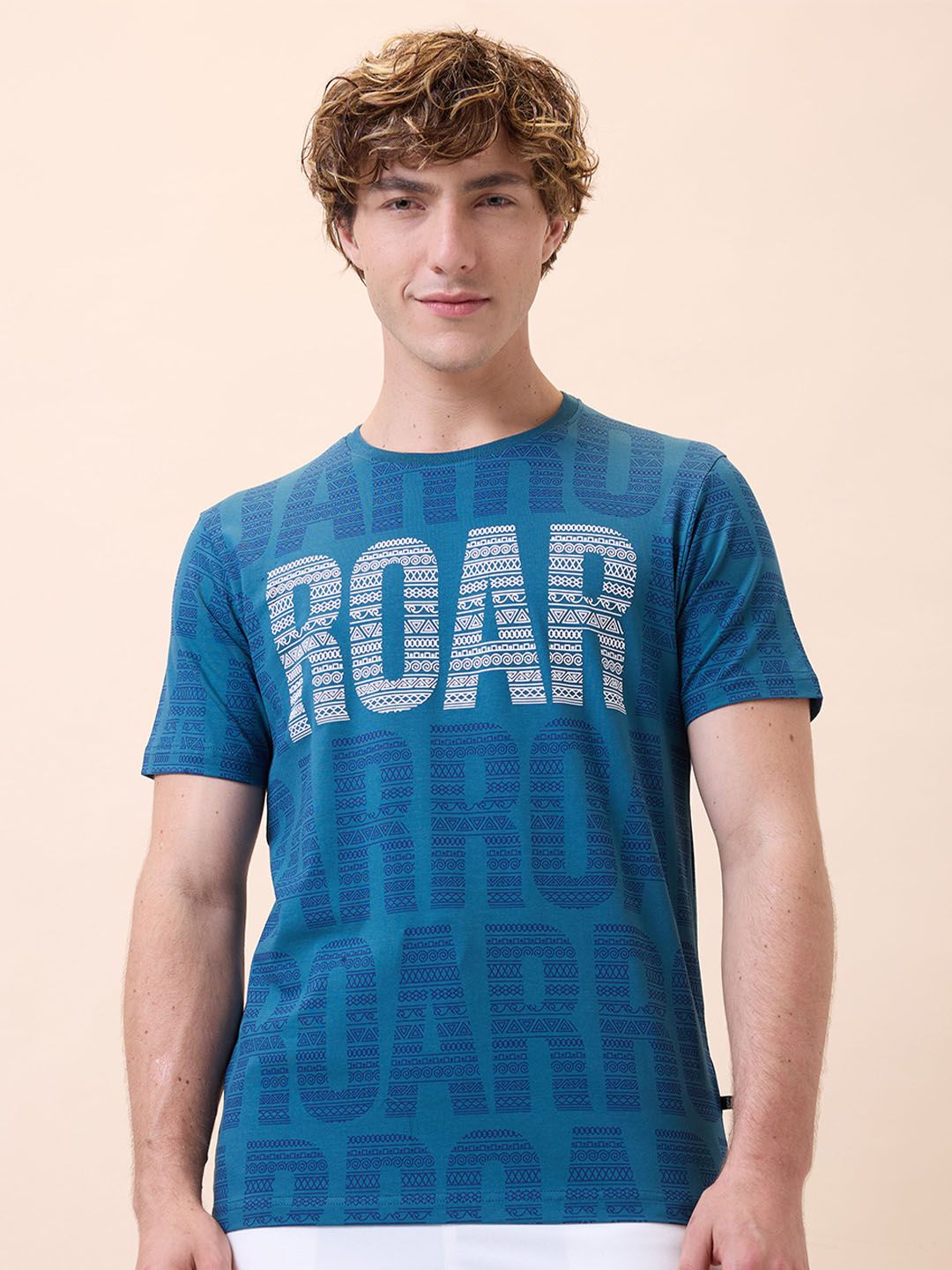 Status Quo Men Typography Printed Round Neck Regular Fit T-shirt-image-48