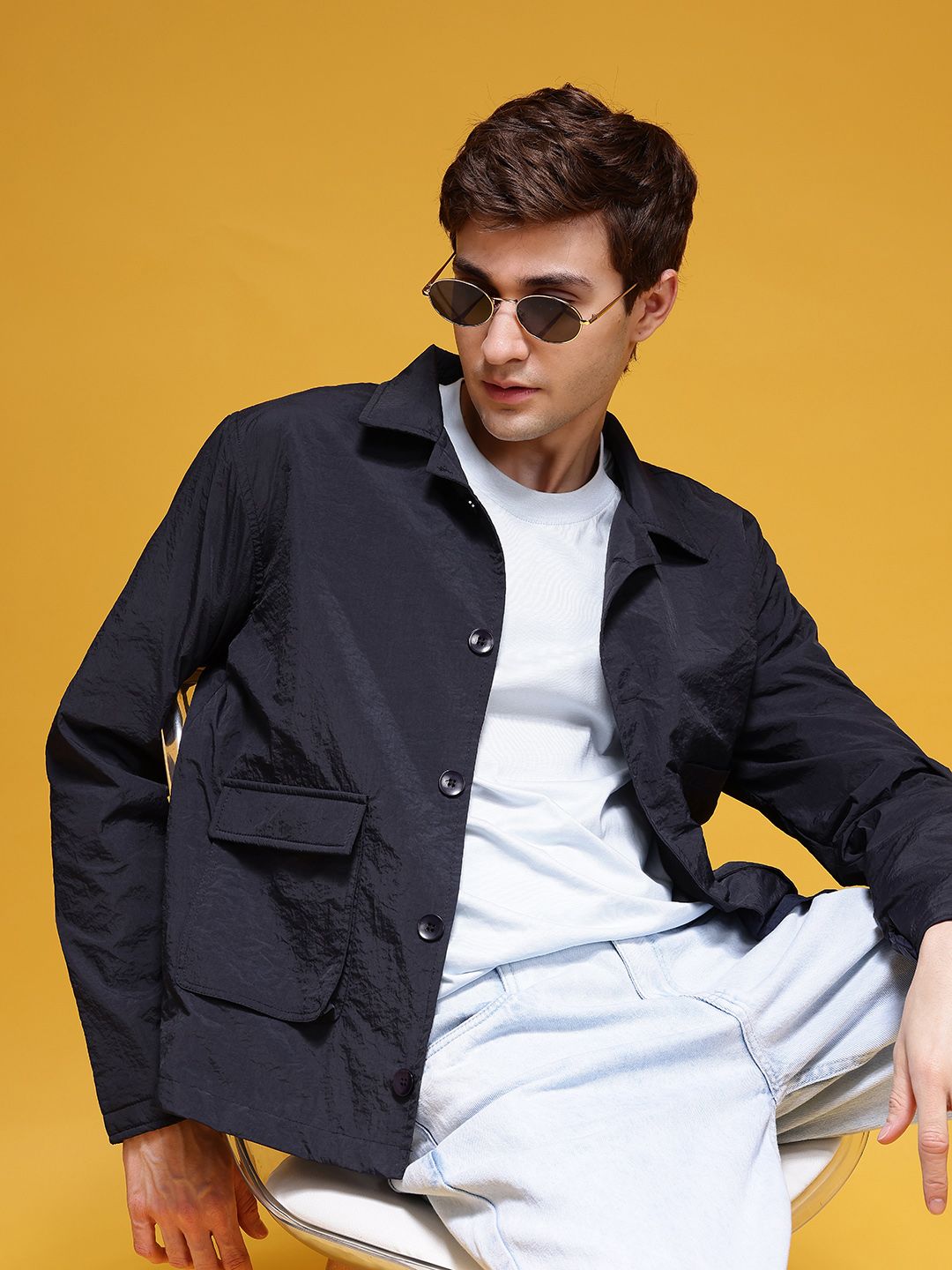 HERE&NOW Utility Pockets Tailored Jacket-picture-36