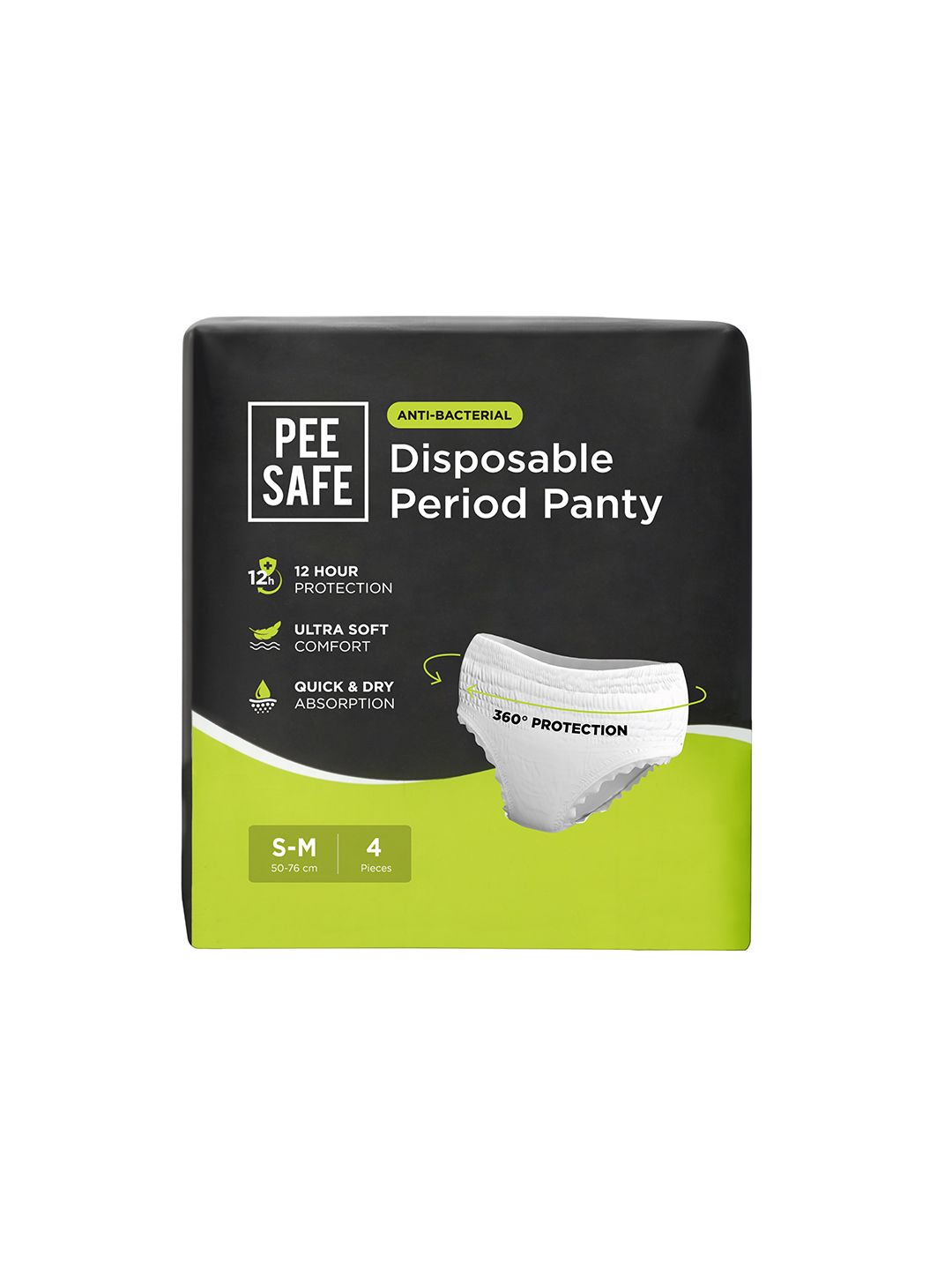PEESAFE Disposable Leak Proof Period Panty - S - M - 4 Pcs-picture-19