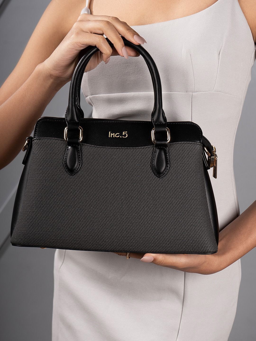 Inc 5 Women Textured Structured Leather Handheld Bag-picture-37