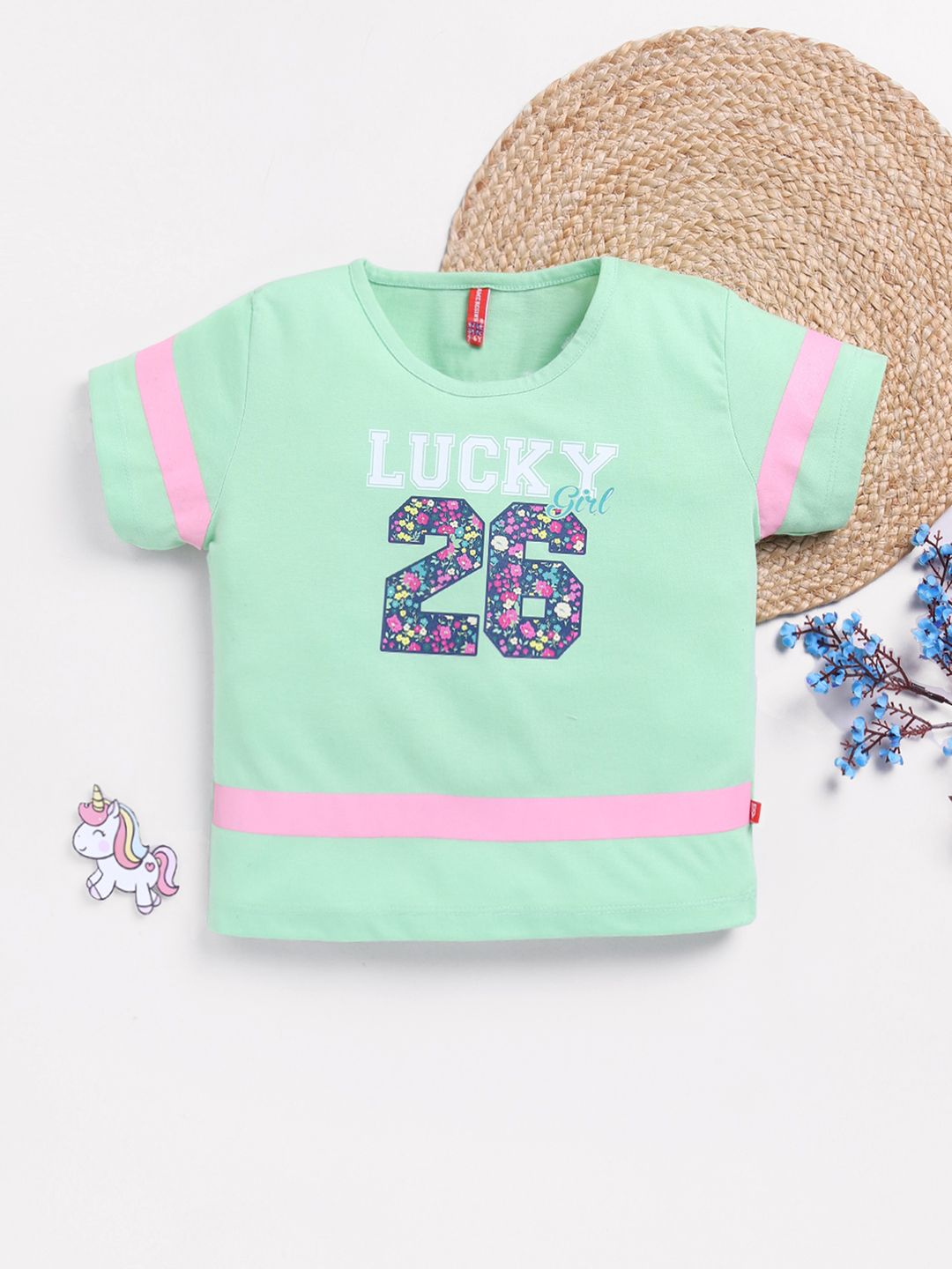 Here&Now X Game Begins Girls Typography Printed T-shirt-picture-27