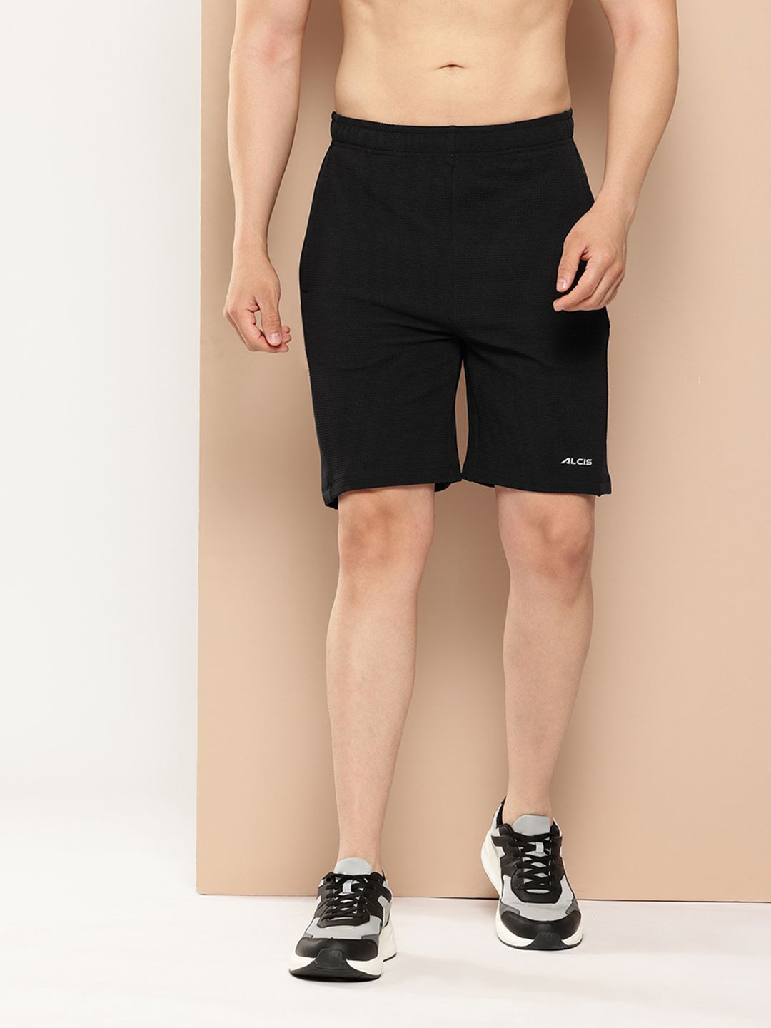 Alcis Men Slim Fit Training or Gym Shorts-picture-28