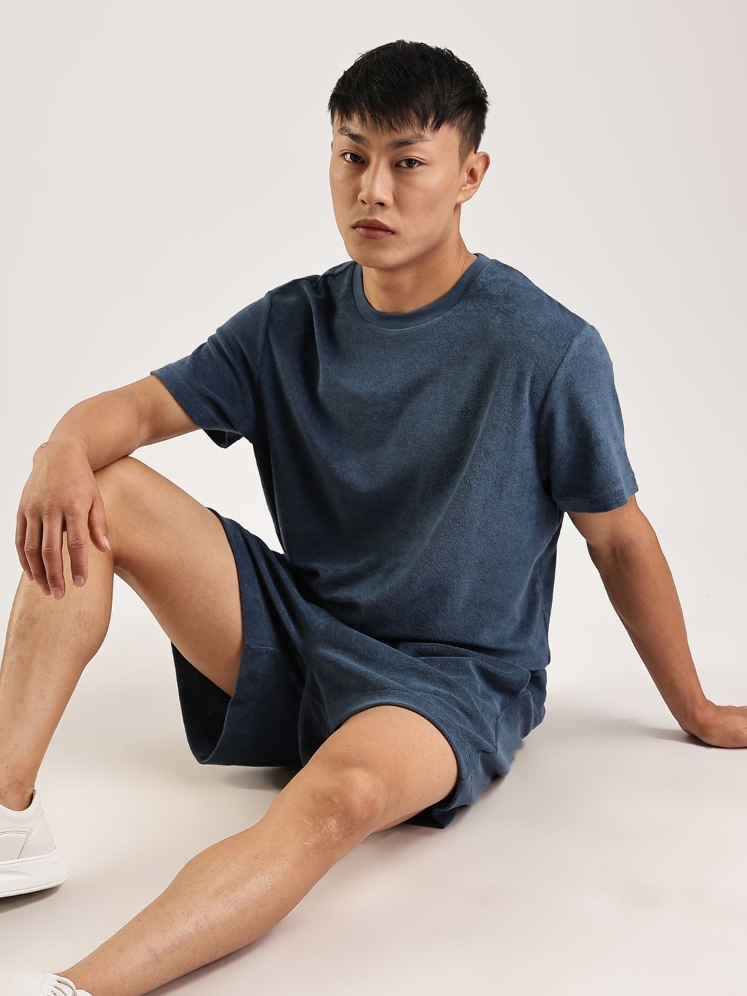 Calvin Klein Jeans Men Self Design Round Neck Cotton Relaxed Fit T-shirt-picture-37