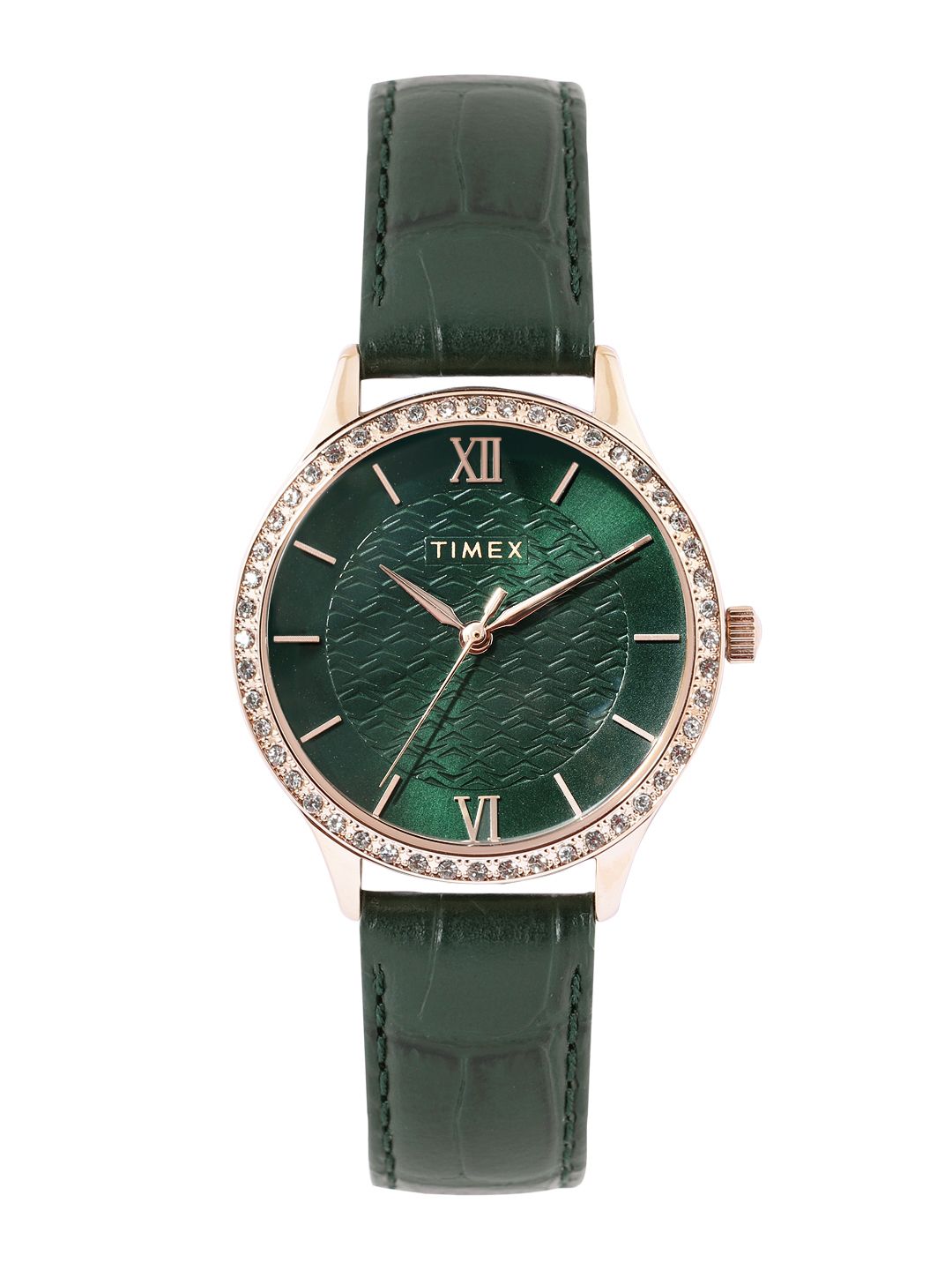 Timex Women Stainless Steel Dial & Leather Straps Analogue Watch TWEL21900-picture-19