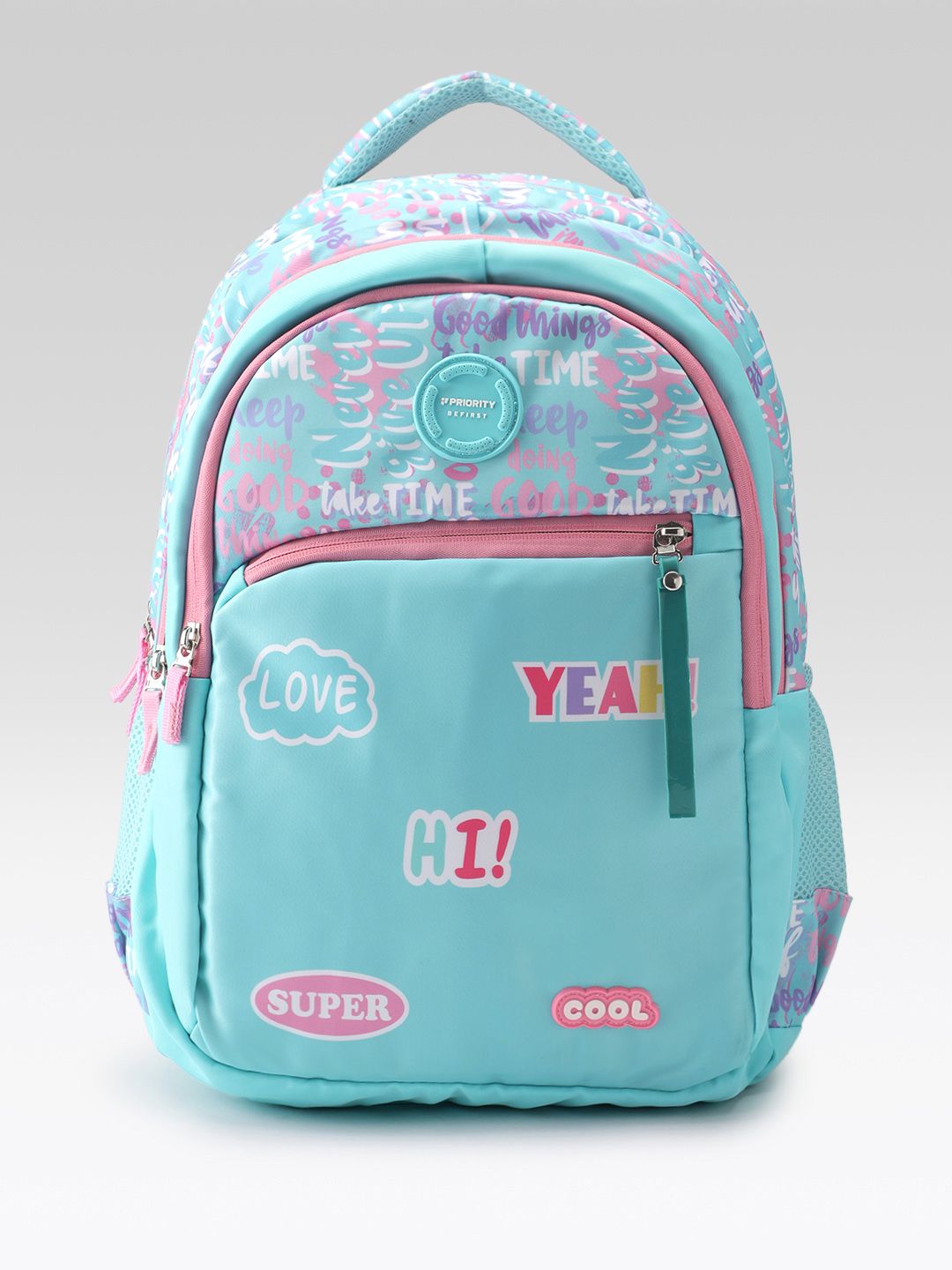 Priority Unisex Typography Printed Laptop College Backpack - 30 L-picture-7