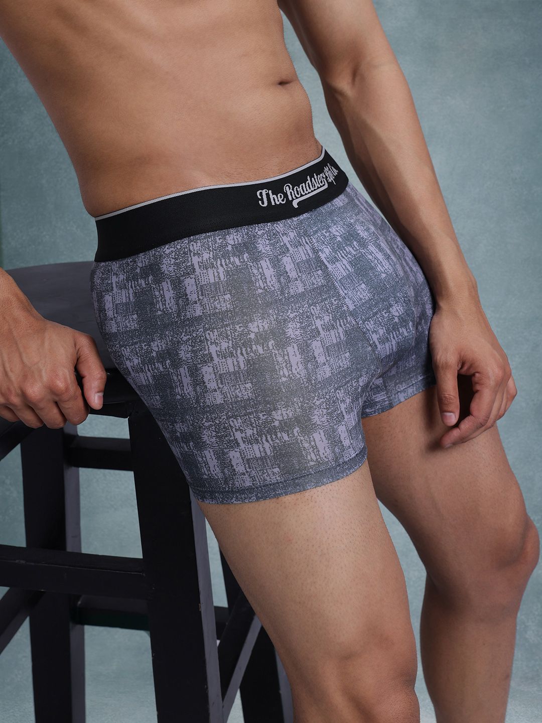 The Roadster Lifestyle Co. Men Lavender Printed Ultrasoft Stretchable Trunk-picture-56