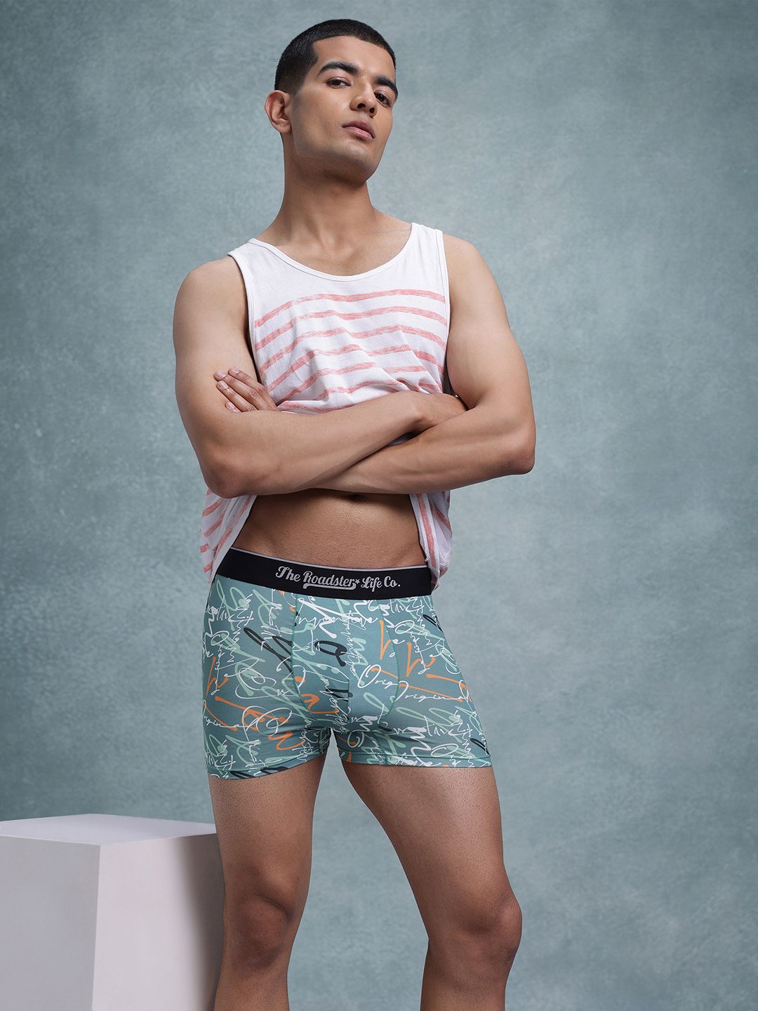 The Roadster Lifestyle Co. Men Printed IntelliSoft Air Max Trunks-picture-37