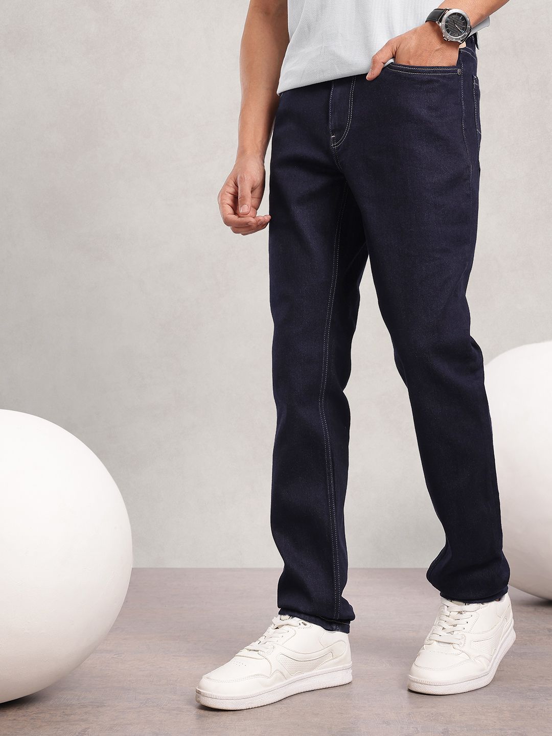 Nautica Men Slim Fit Stretchable Jeans-picture-27