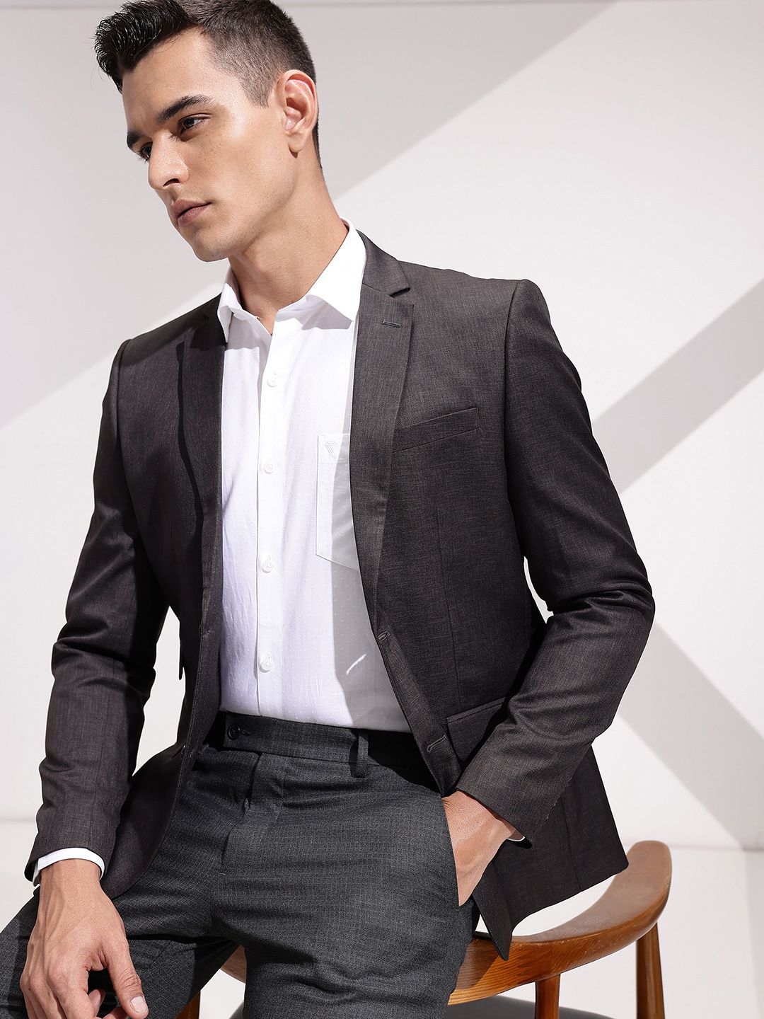 INVICTUS Slim Fit Single Breasted Formal Blazer-picture-30