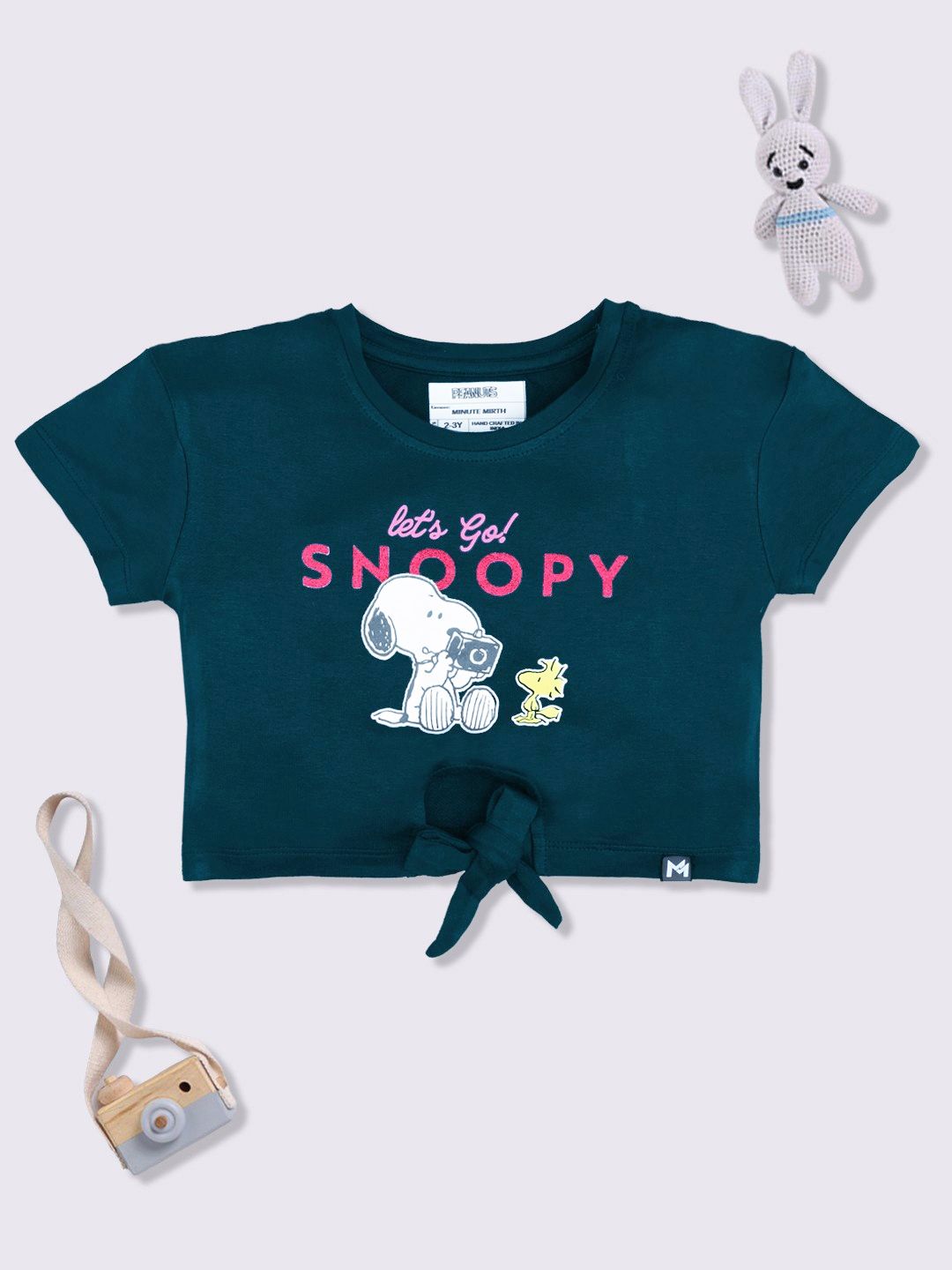 YK X Minute Mirth Barbie Printed Tie-Up Top-picture-25