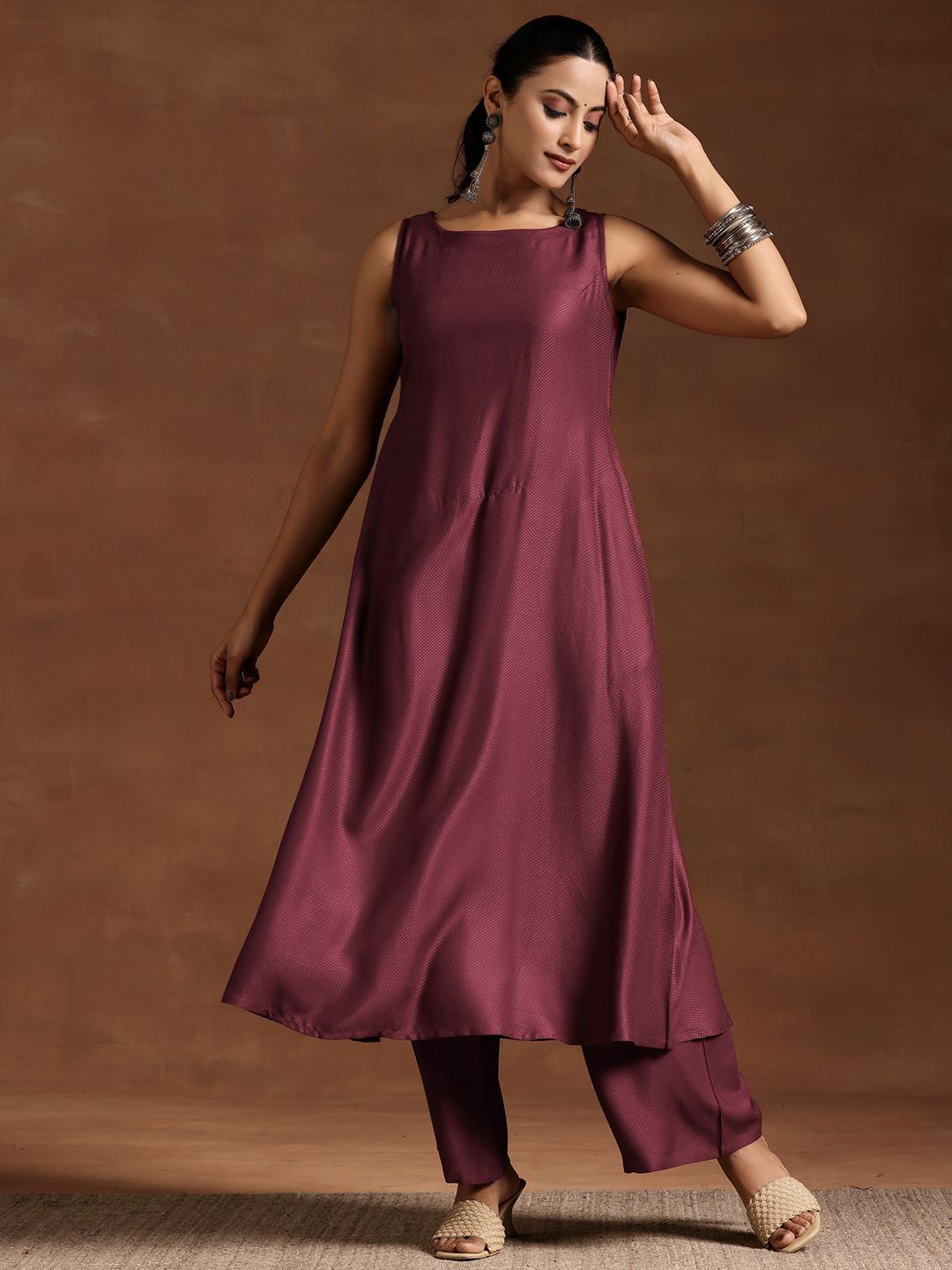 Libas Women Regular Kurta with Palazzos