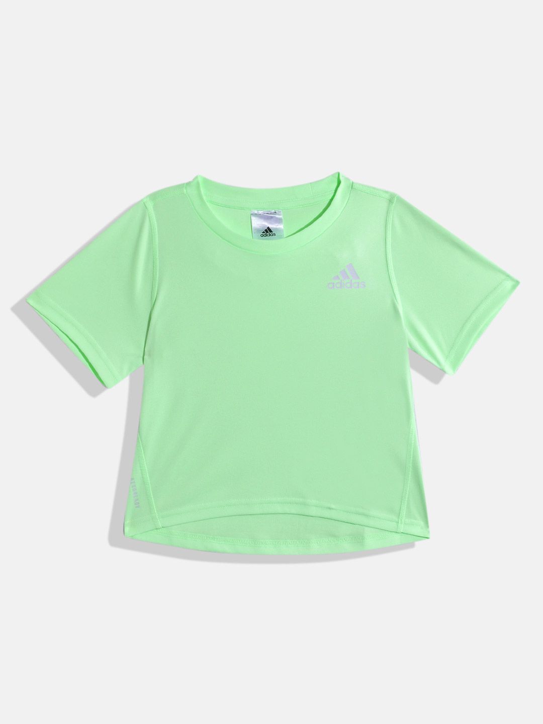 ADIDAS Girls Logo Aeroready T-shirt-picture-37