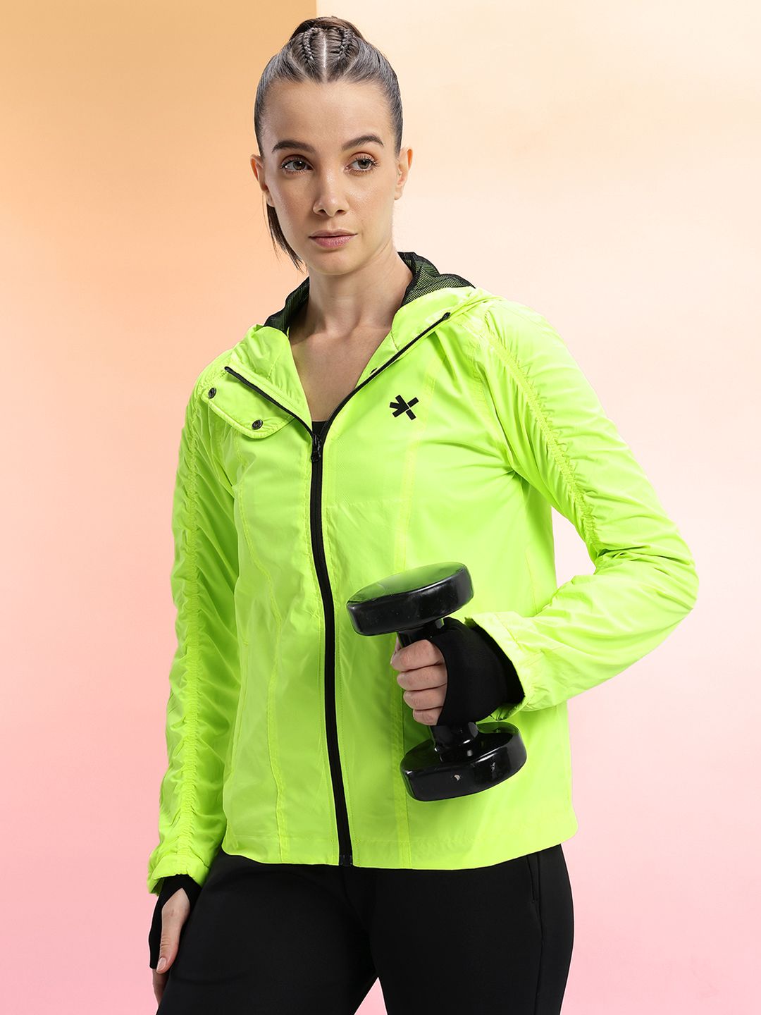HRX by Hrithik Roshan Women Hooded Training Jacket-picture-28