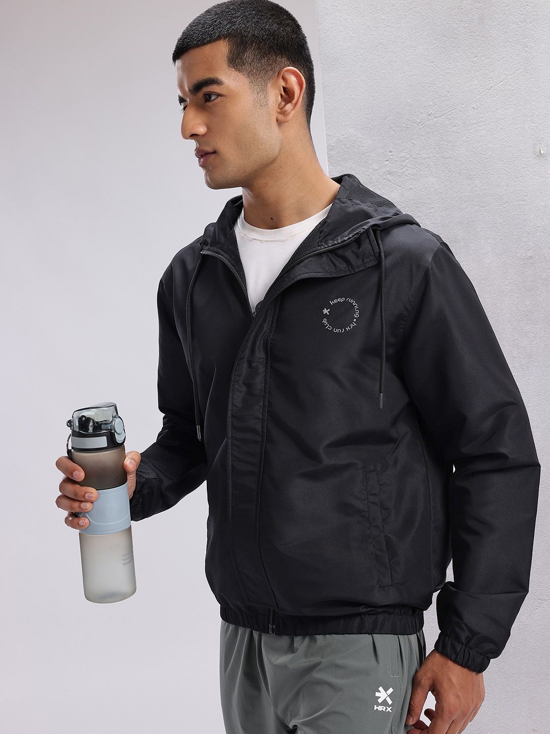HRX by Hrithik Roshan Men Rapid-Dry Running Jacket-image-5