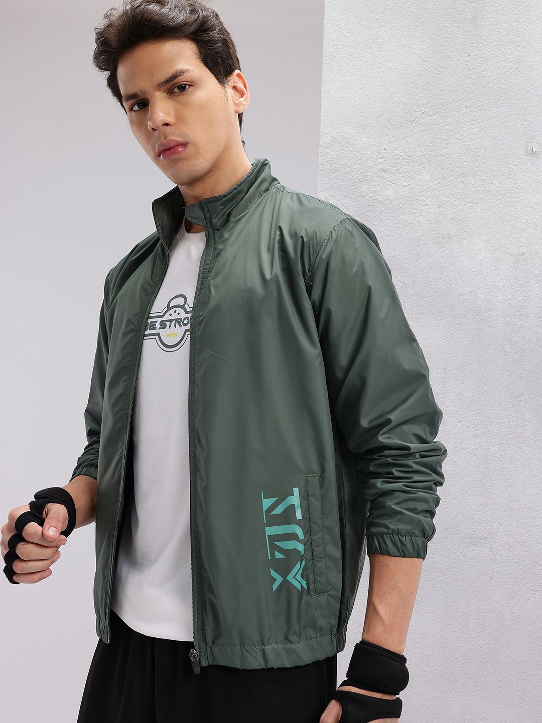 HRX by Hrithik Roshan Rapid-Dry Training Jacket-picture-43