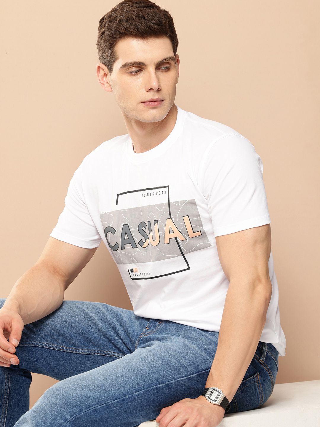 FROSEN FOX Typography Printed T-shirt-picture-29