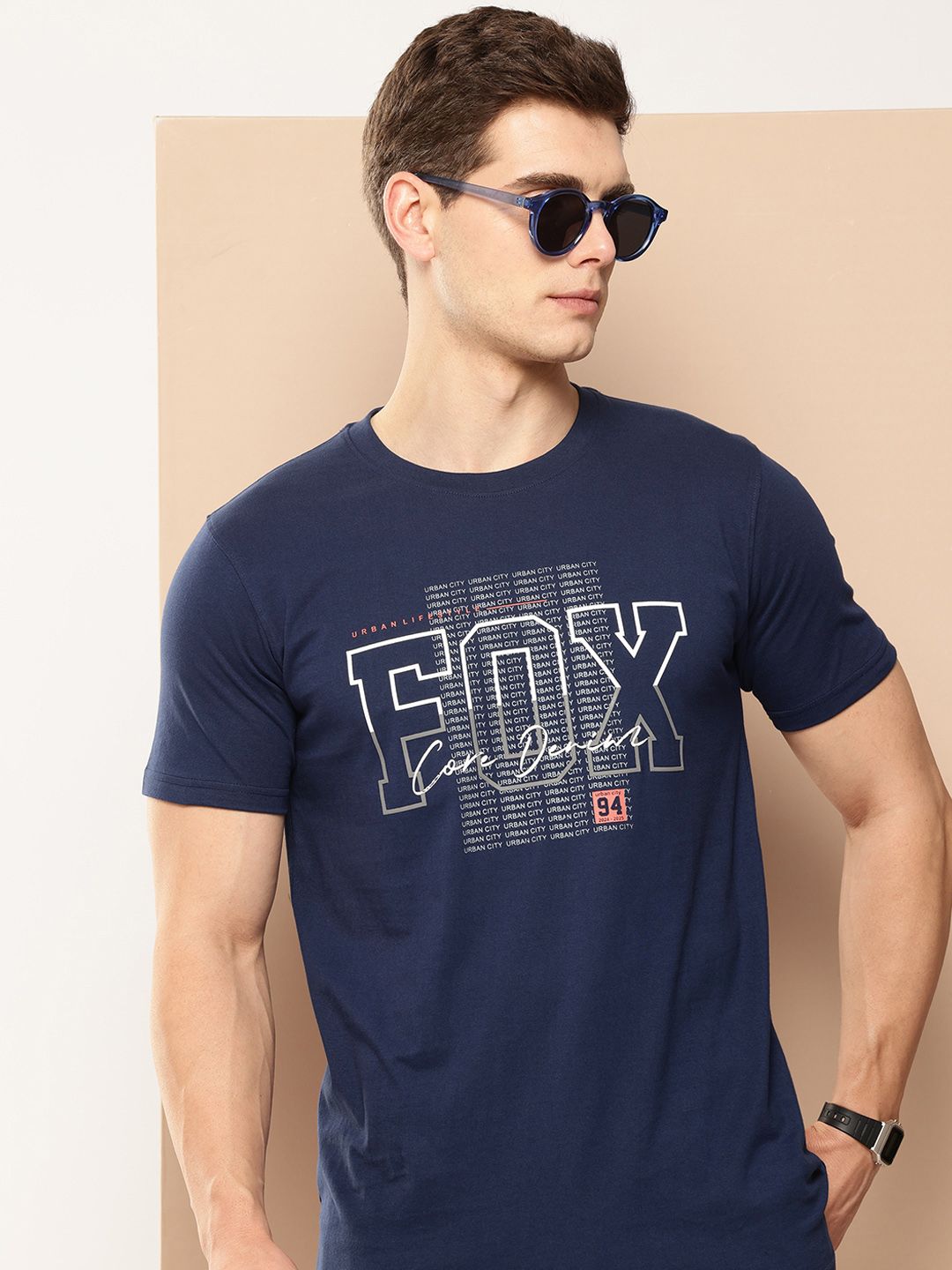 FROSEN FOX Typography Printed T-shirt-picture-34