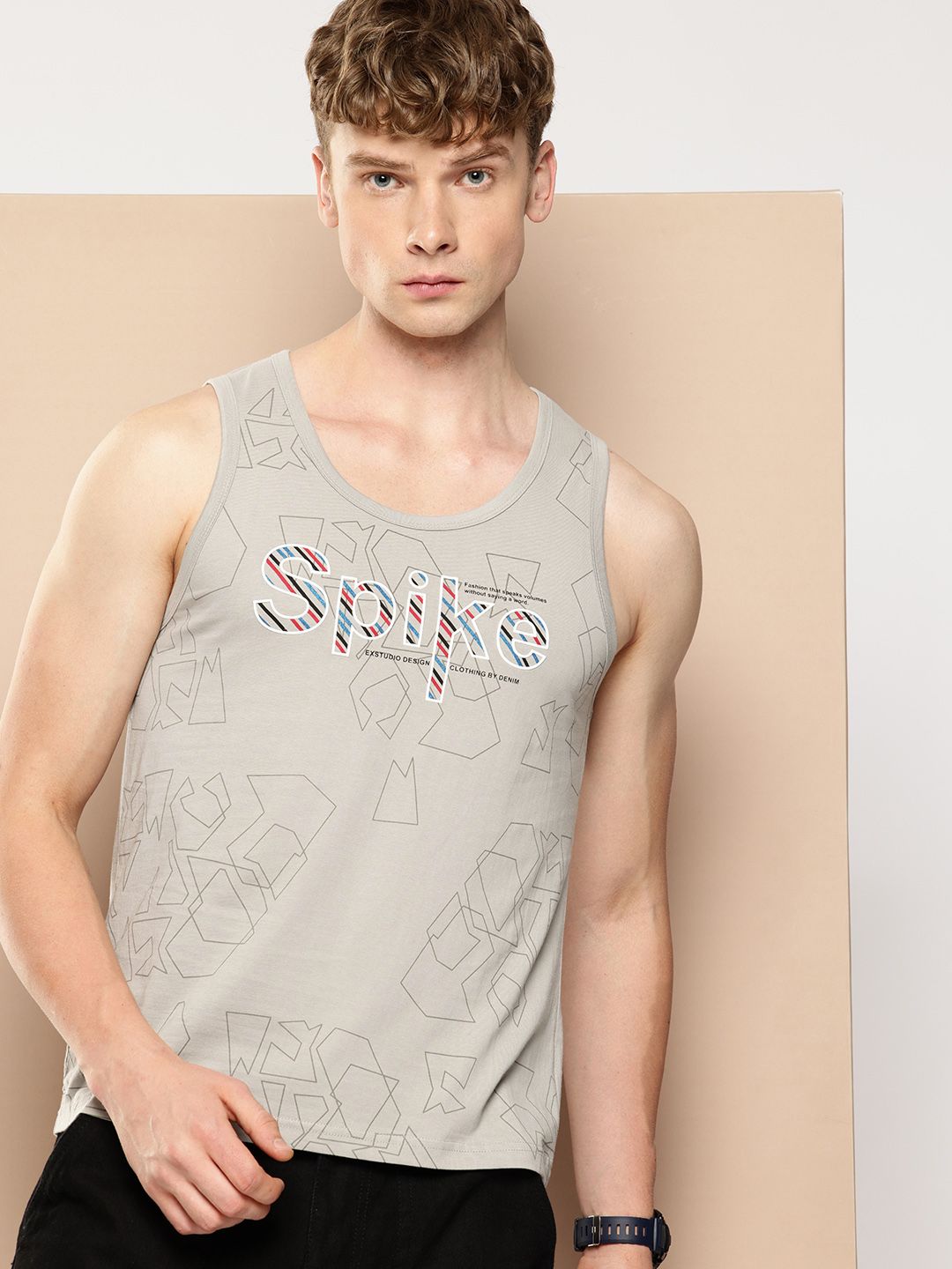 FROSEN FOX Typography Printed Scoop Neck T-shirt-picture-10