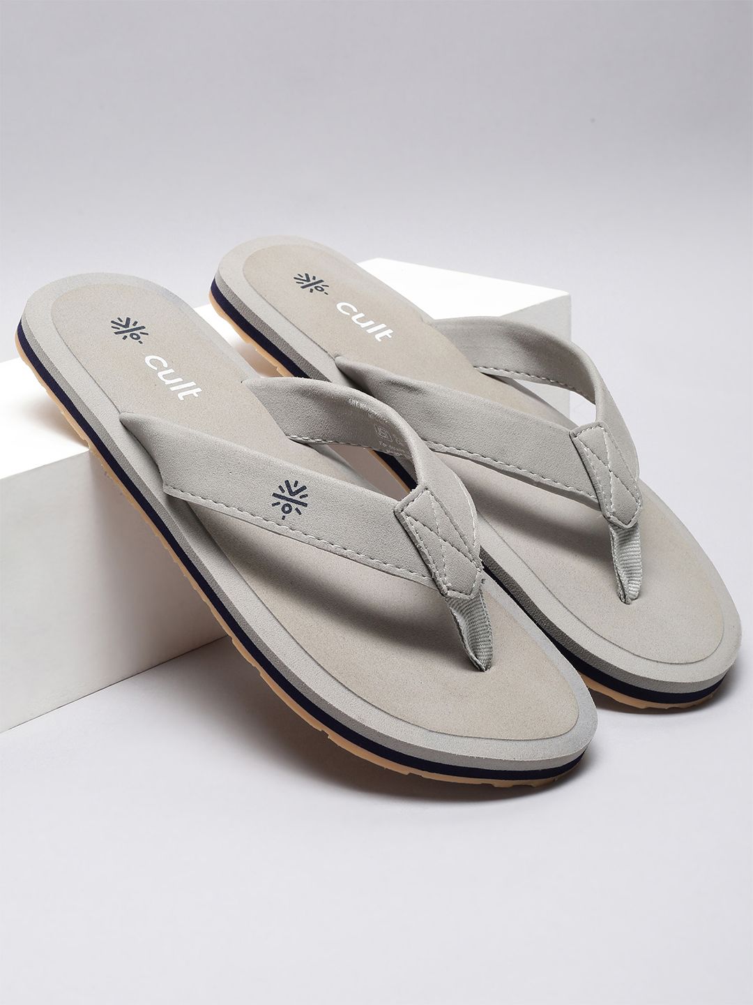 CULT Men Grey Vetra Flip Flops-picture-10