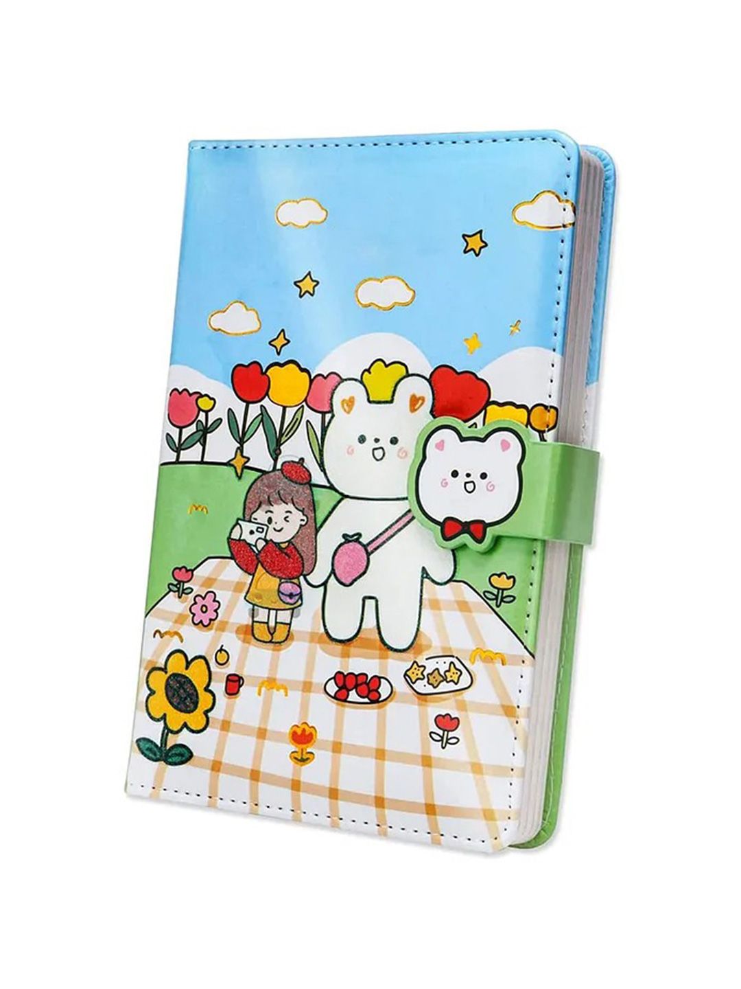 YK Bear Fam Self Design Diary With Magnetic Buckle-picture-34