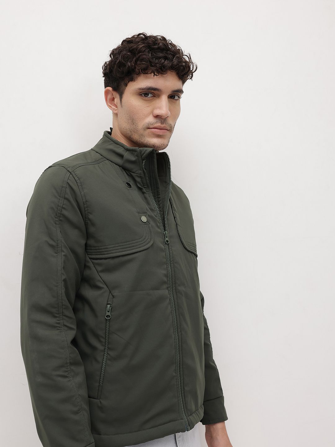 The Roadster Life Co. Mock Collar Tailored Jacket-picture-15