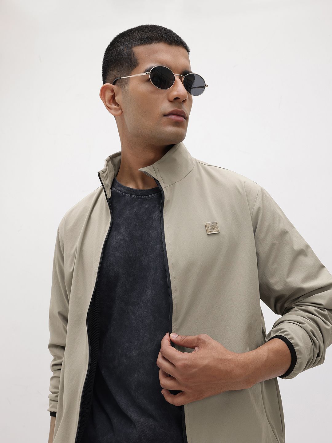 The Roadster Life Co. Mock Collar Bomber Jacket-image-19