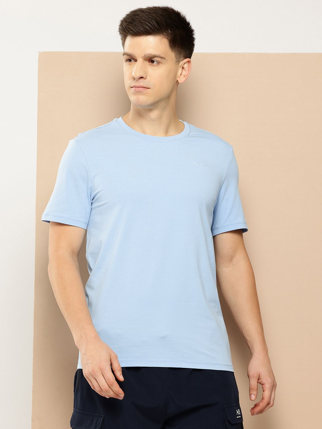 Alcis Solid Slim Fit T-shirt-picture-40