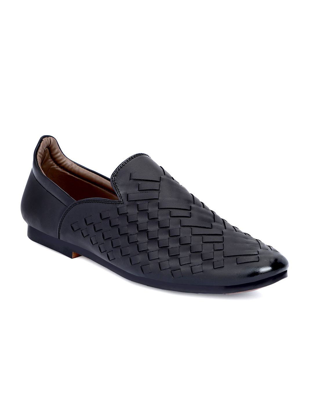 Provogue Men Textured Formal Loafers-image-11