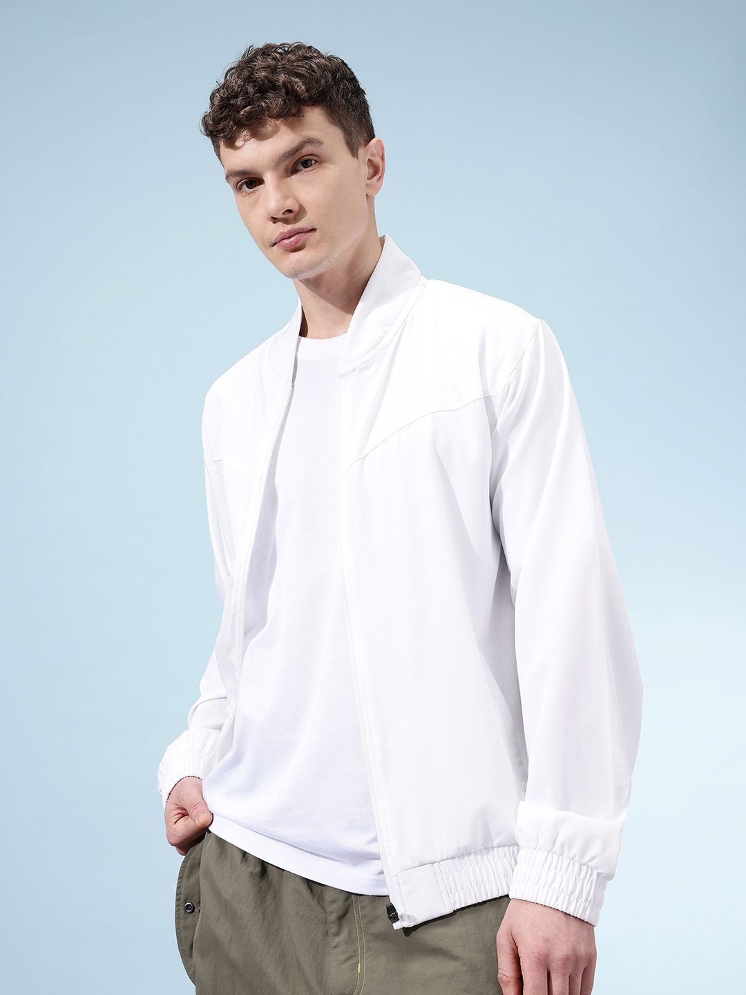 glitchez Stand Collar Tailored Jacket-picture-45