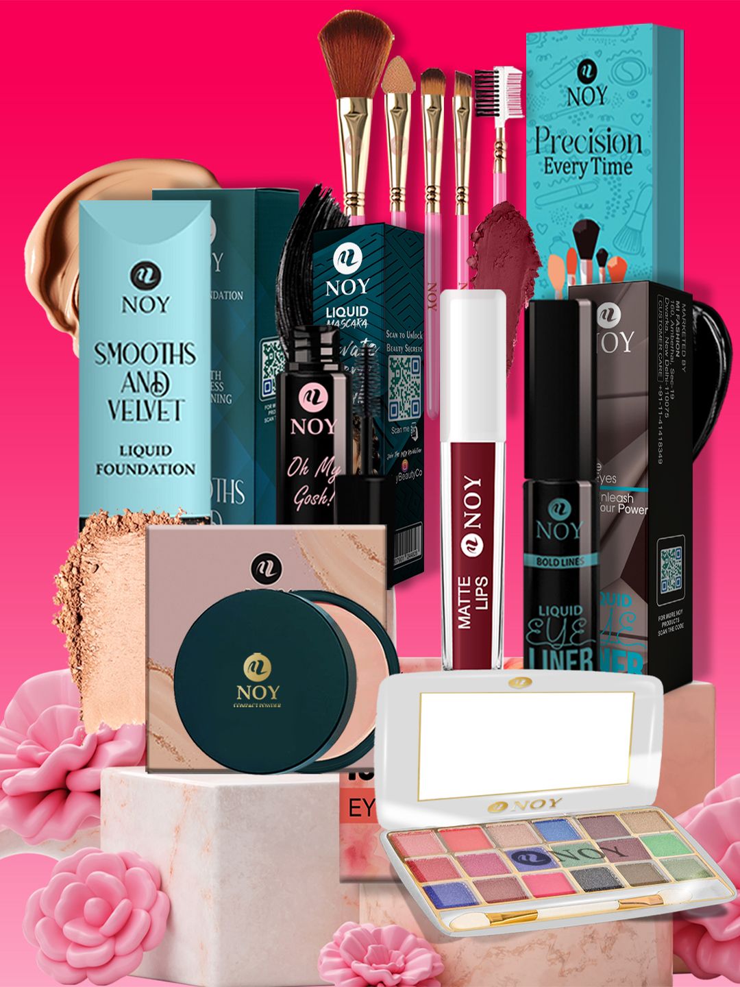 NOY Set Of 11 Makeup Kit-picture-21