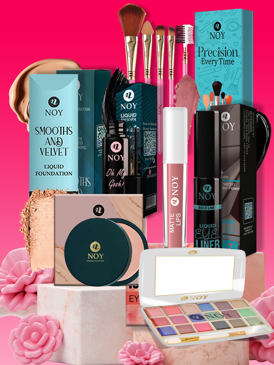 NOY Set Of 11 Makeup Kit-picture-48