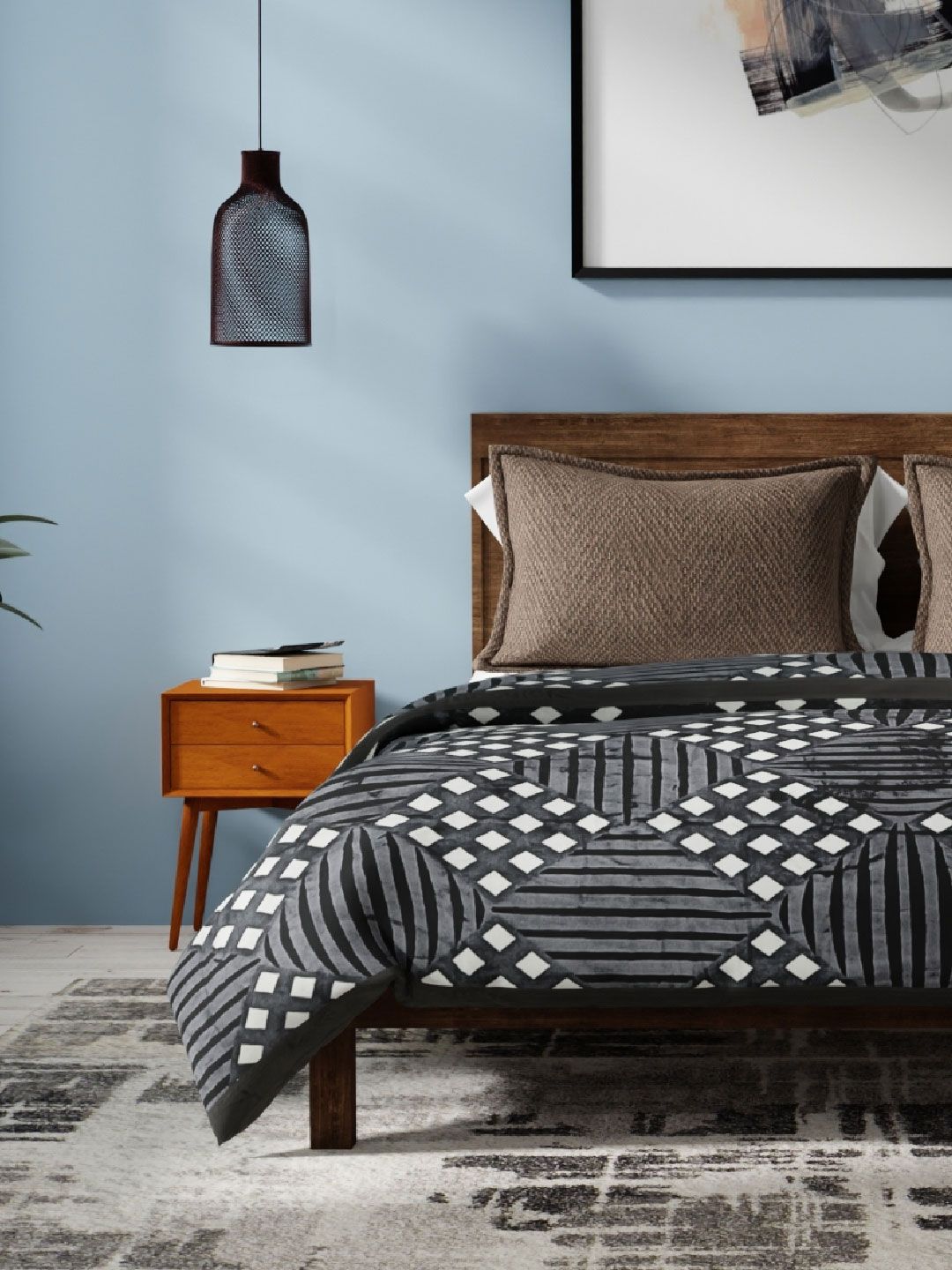 MAXNAP Sleep Support Assorted AC Room 350 GSM Double Bed Blanket-picture-11