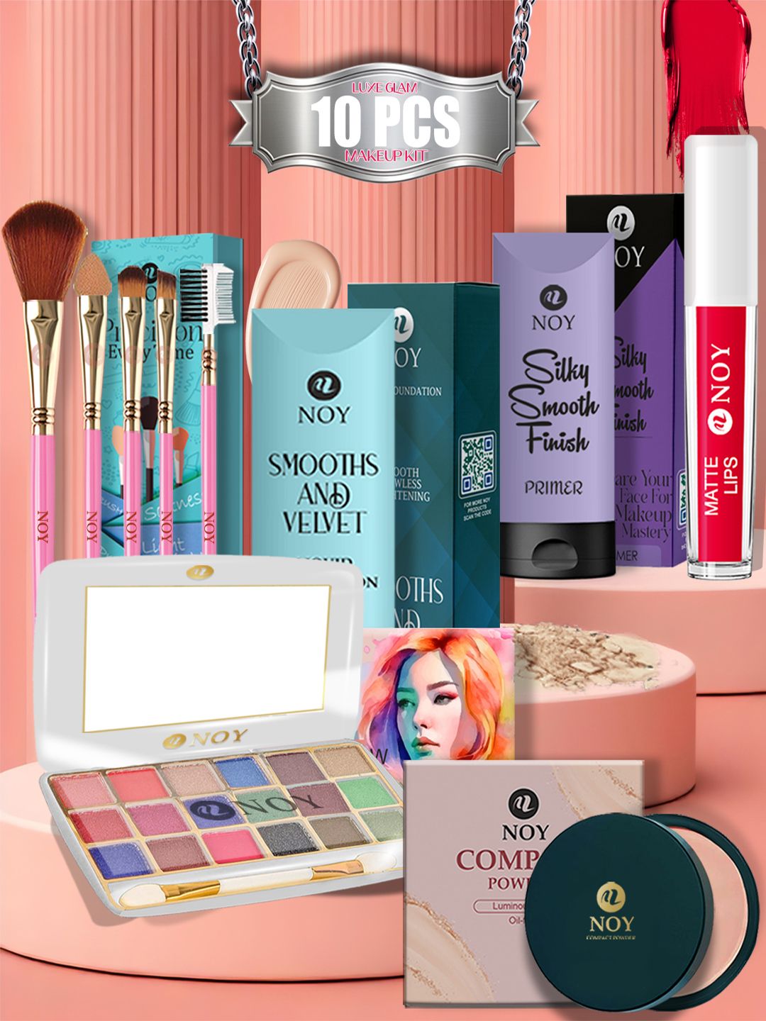 NOY Set Of 10 Ultimate Makeup Kit for Every Skin Tone-picture-15